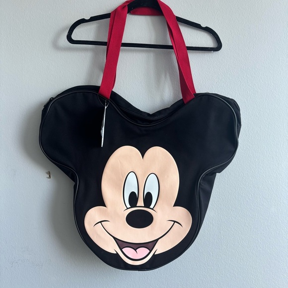 🖤Disney Mickey Big Face Tote Bag - Picture 1 of 8